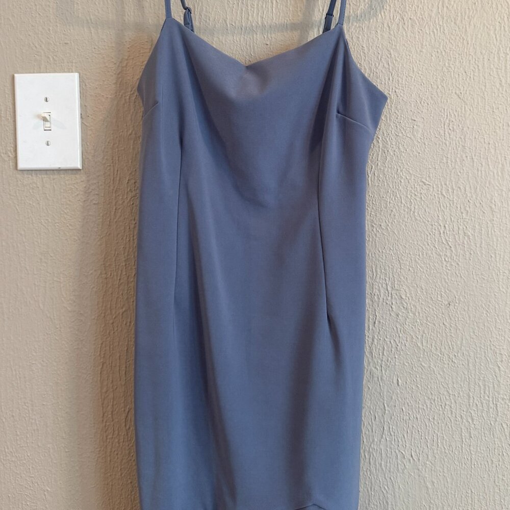 Morgan Claire Blue Mini Dress